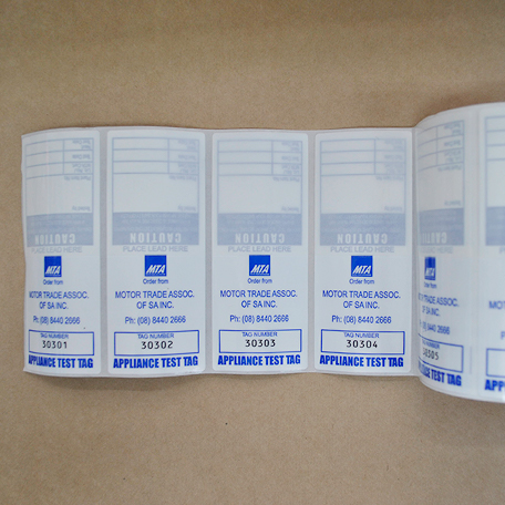 S126 - Electrical Testing Tags